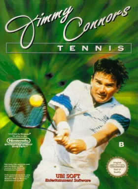 Jimmy Connors Tennis (Europe) box cover front